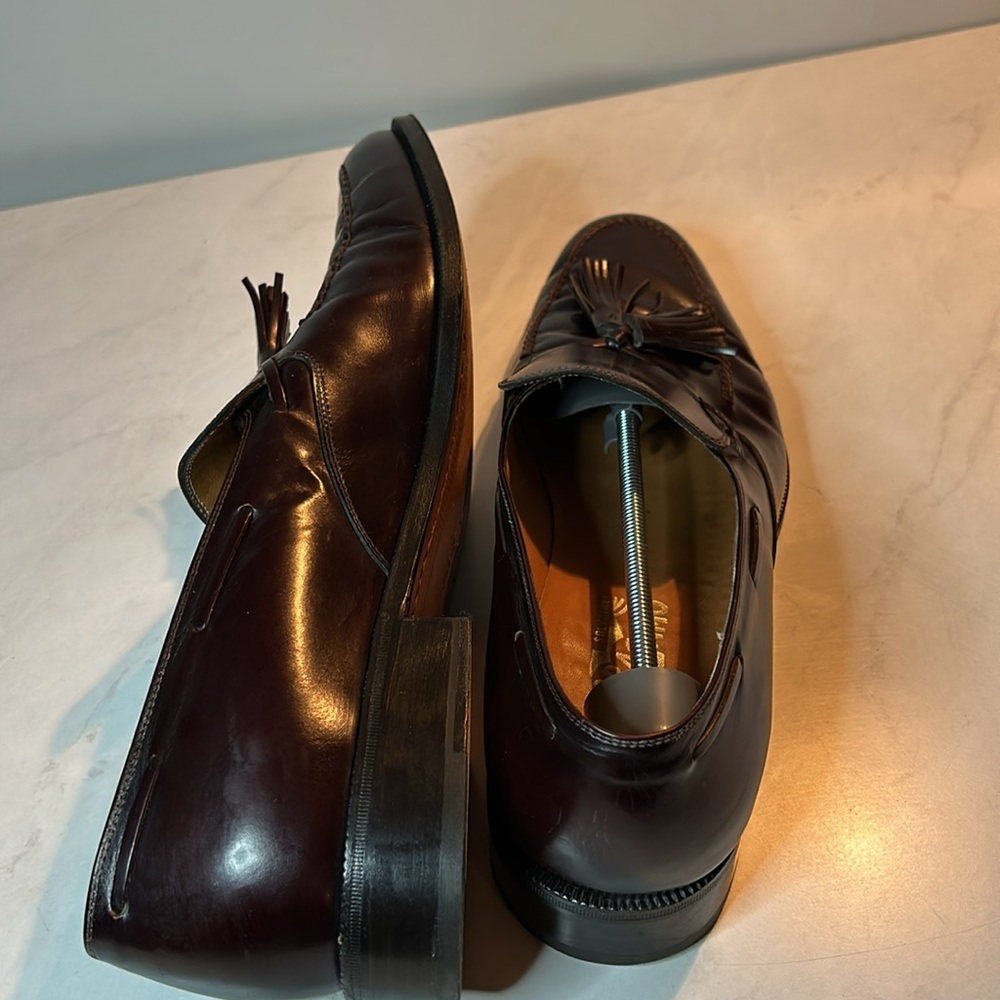 Salvatore Ferragamo Brown Leather Loafers Size 13 - Picture 4 of 11